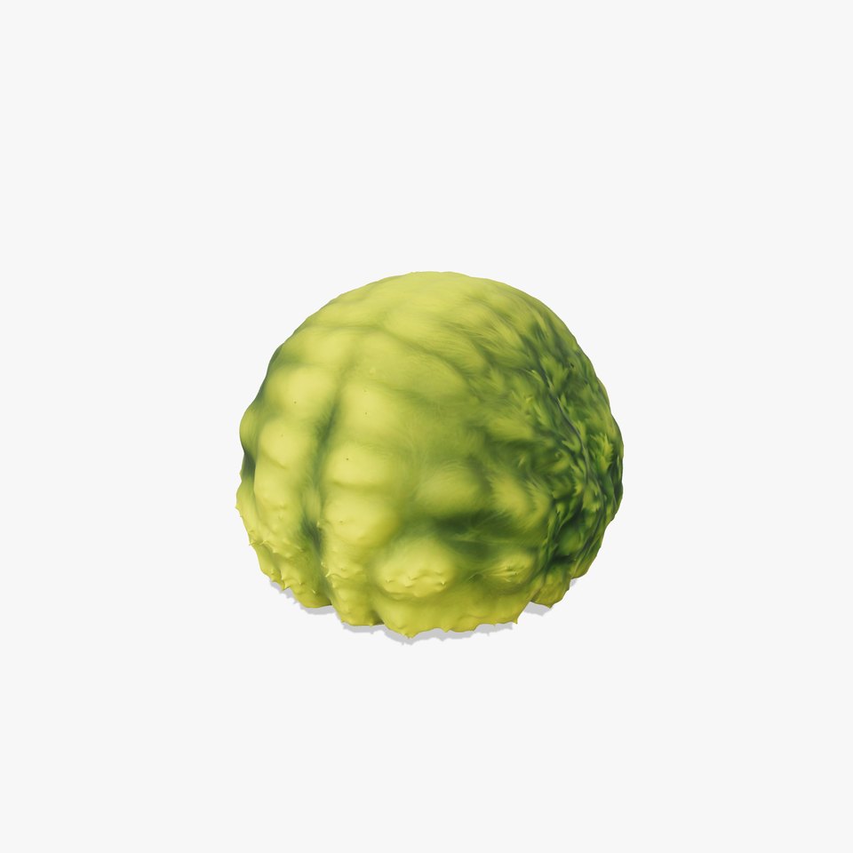 Furry Green Sphere model pack